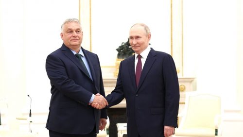 Владимир Путин о састанку са Виктором Орбаном: Детаљно смо разговарали о Украјини. Москва жели коначни завршетак сукоба, али Кијев не жели да одустане од рата. Орбан: Европи је потребан мир