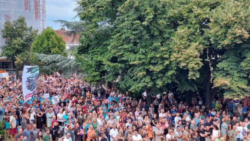 valjevo protest